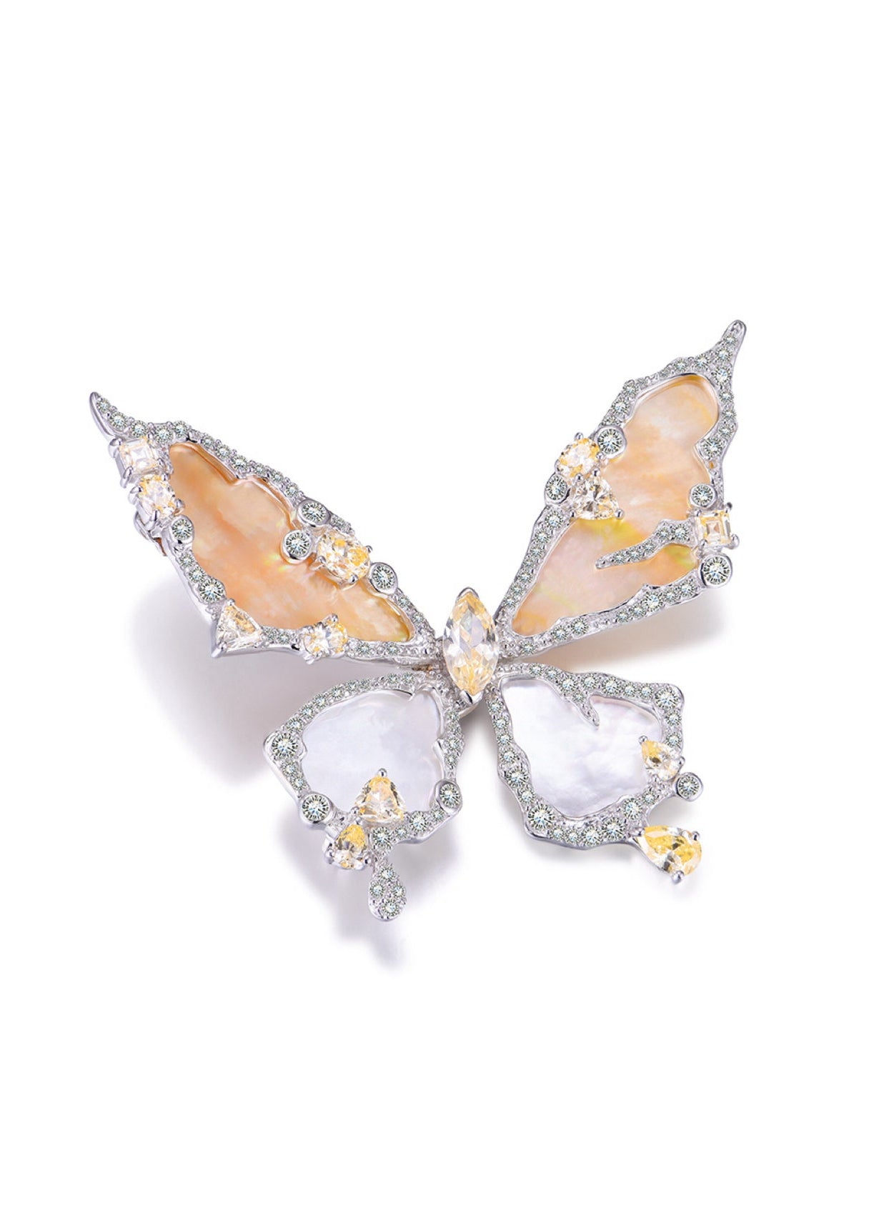 Butterfly Bloom Brooch