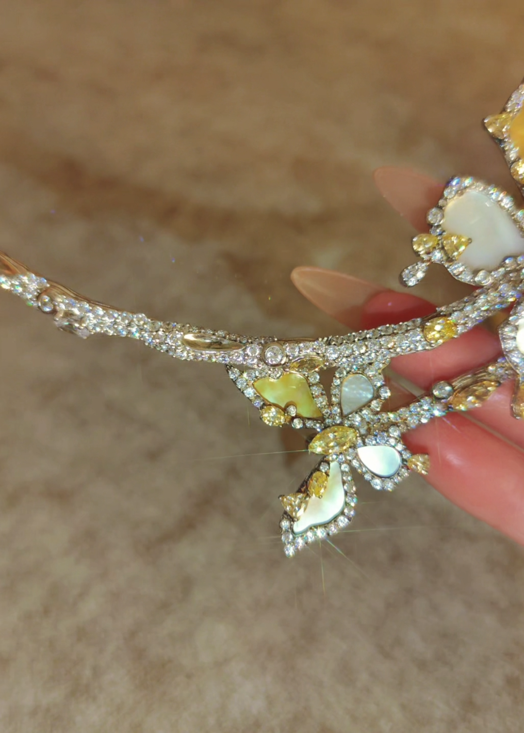 Butterfly Bloom Collar Choker