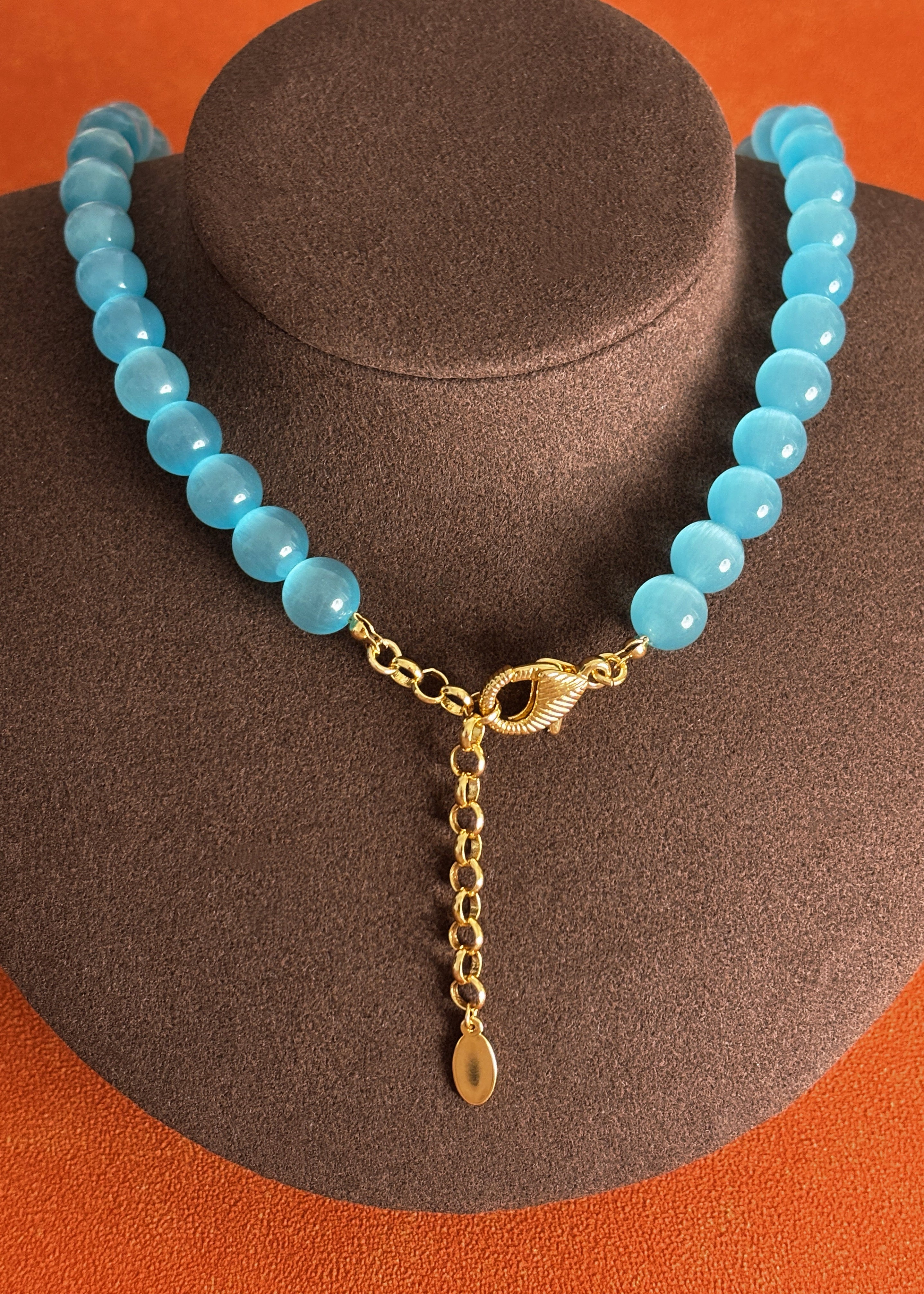 Celeste Cat-Eye Strand