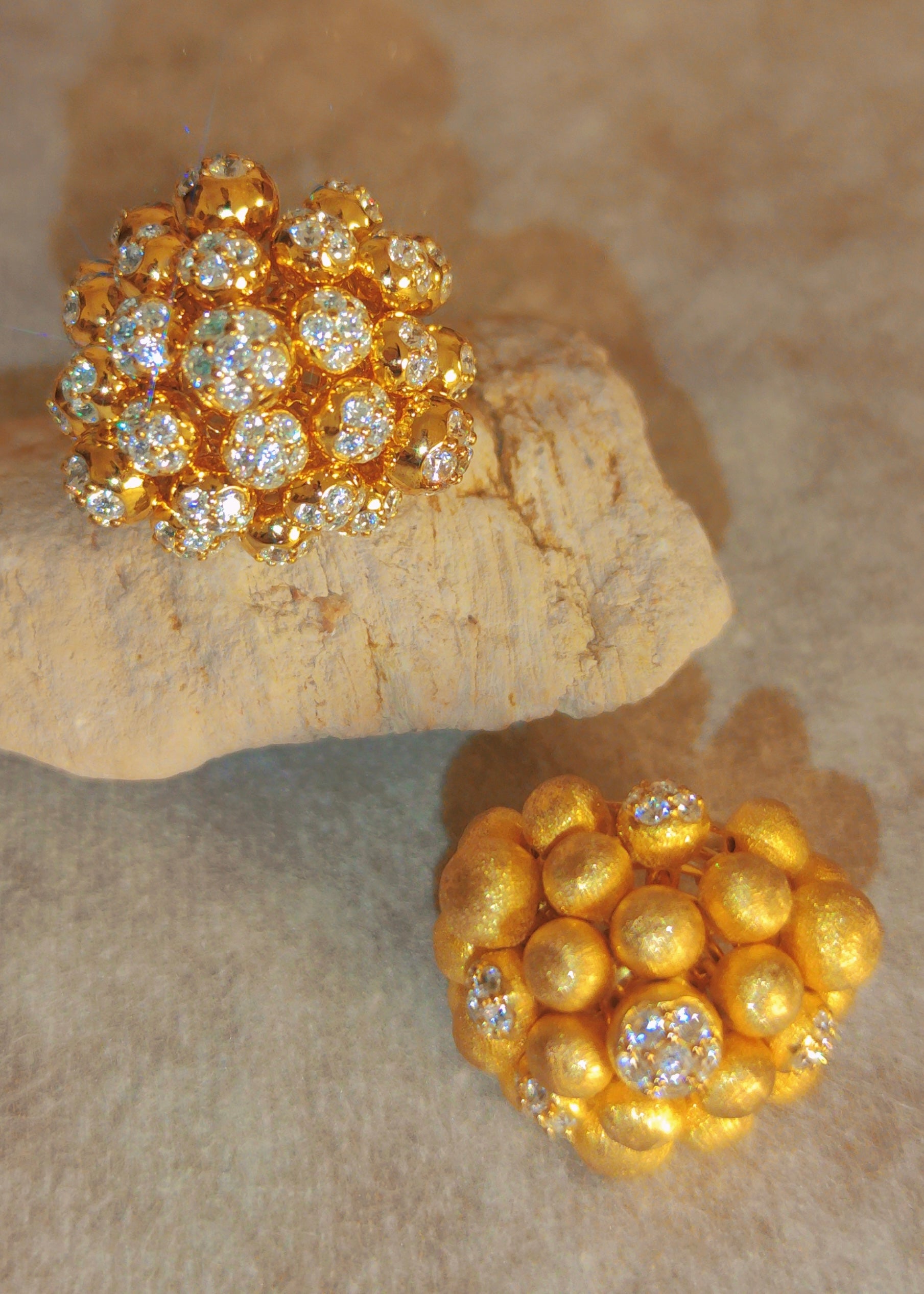GOLDEN HOUR HALO DRIFT RING