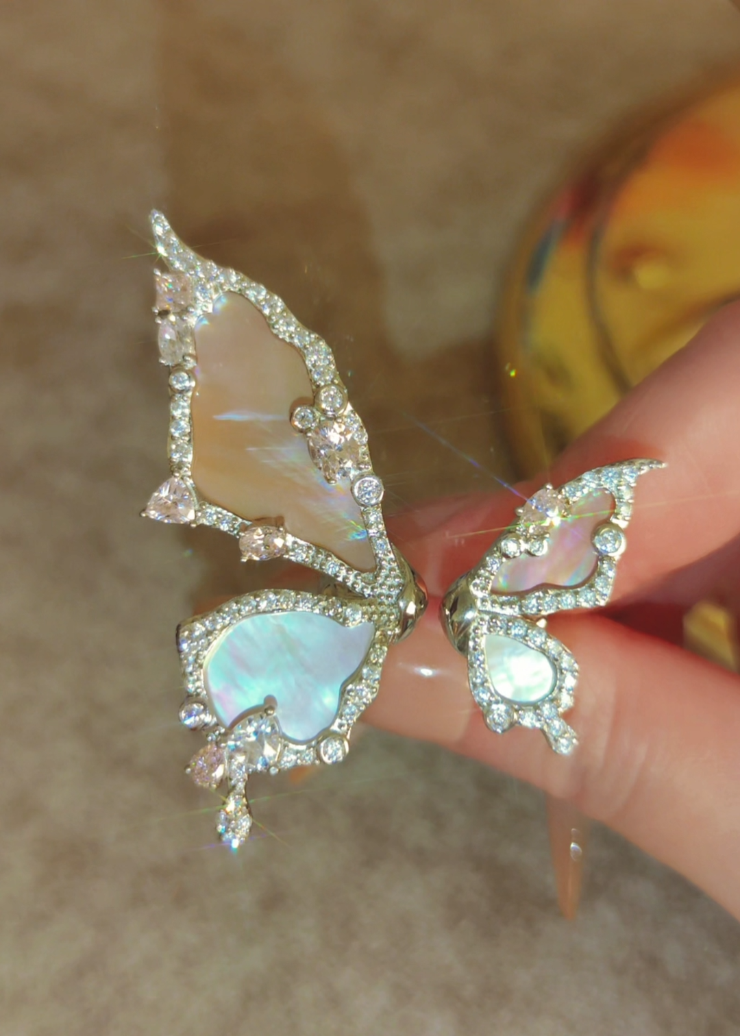 Butterfly Bloom Poppy Ring
