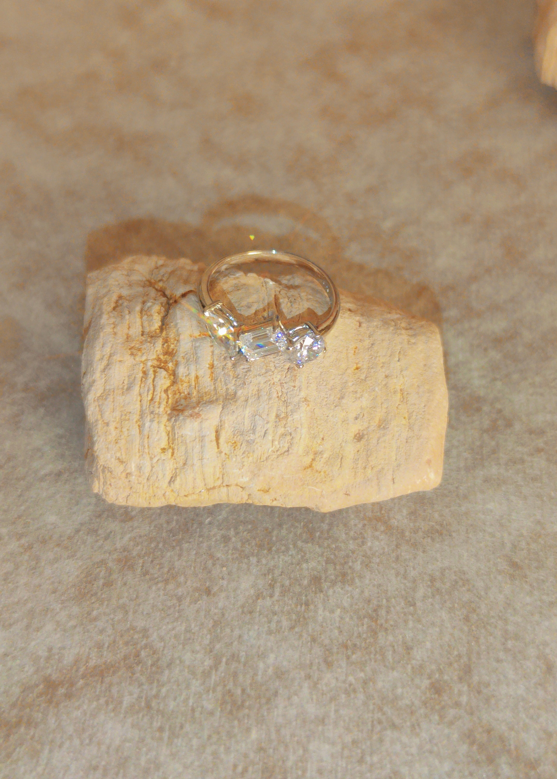 Prism Cluster Ring