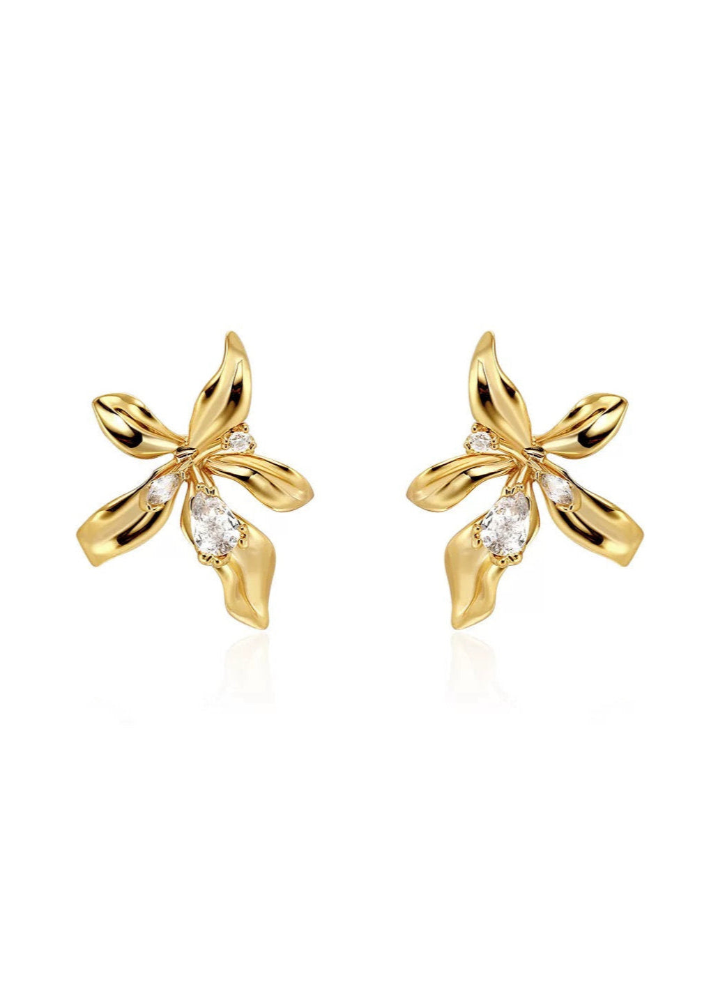 Orchid Dew Studs