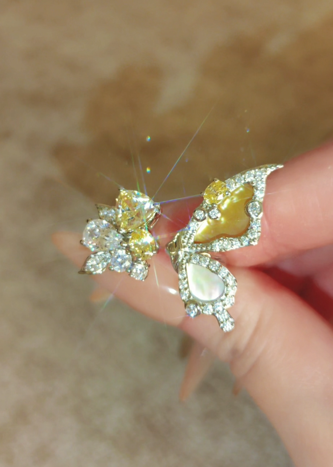Butterfly Bloom Daisy Ring
