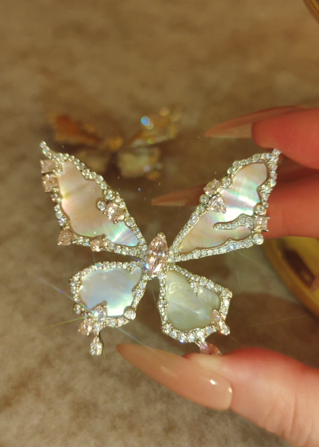 Butterfly Bloom Brooch