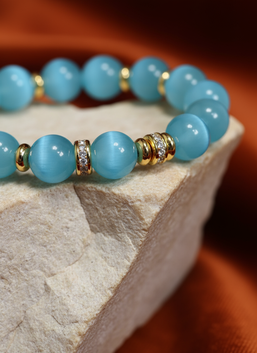 Celeste Cat-Eye Bracelet