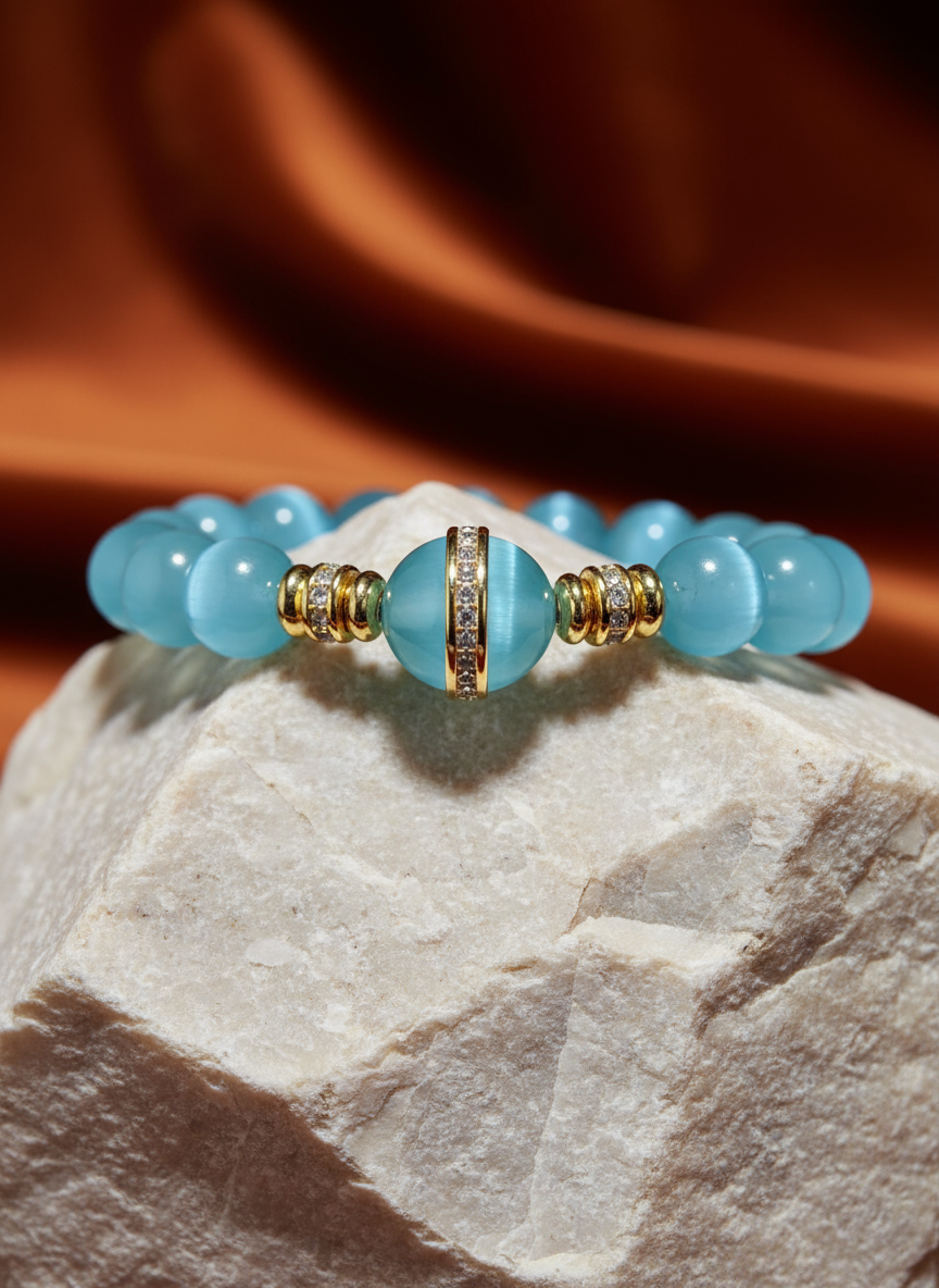 Celeste Cat-Eye Bracelet