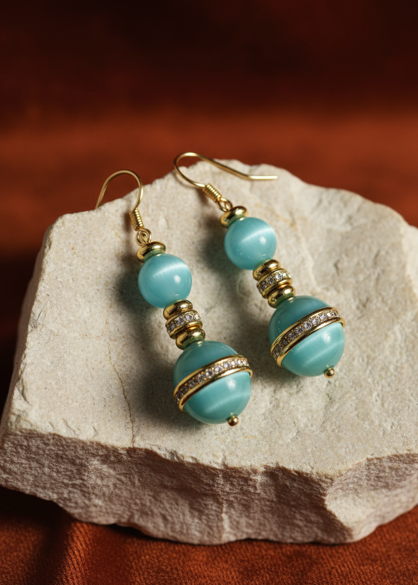 Celeste Cat-Eye Earrings