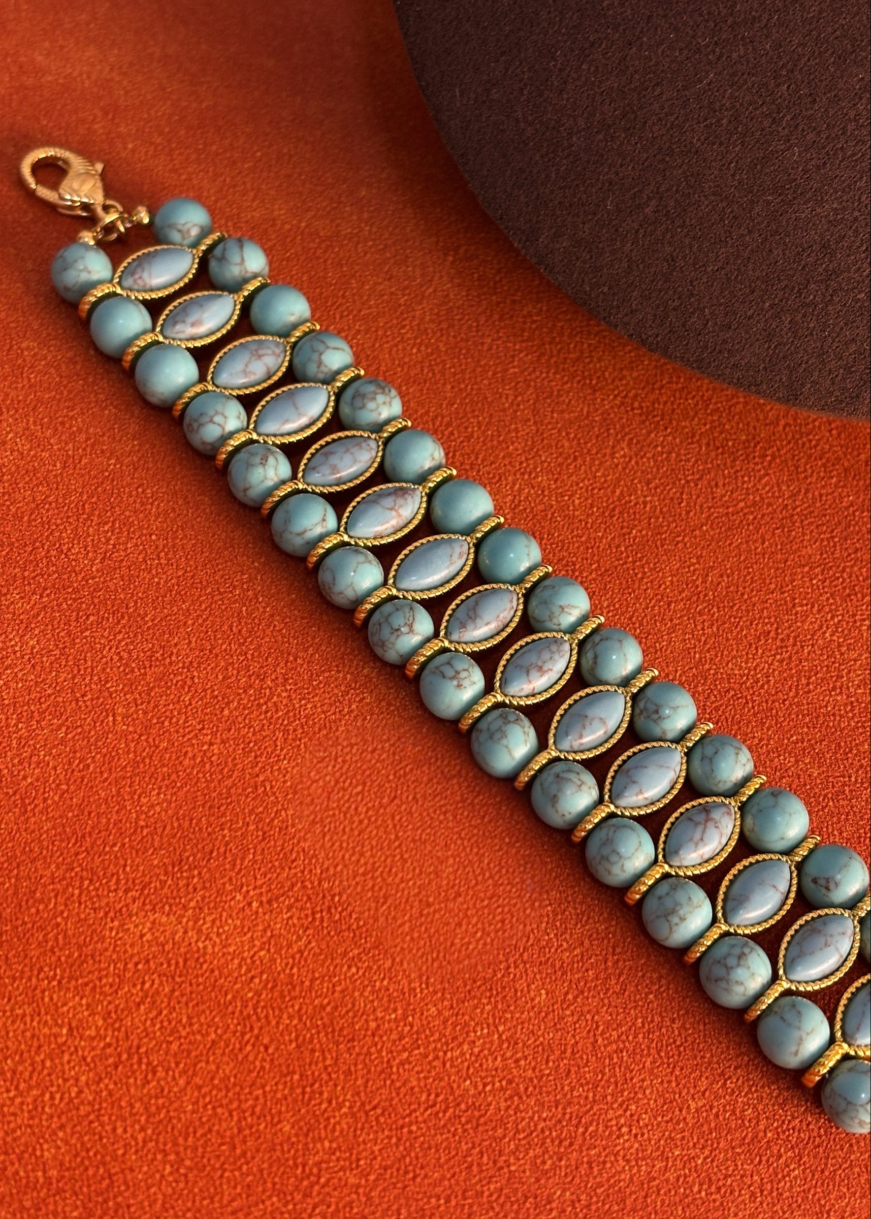 Turquoise Marquise Bracelet