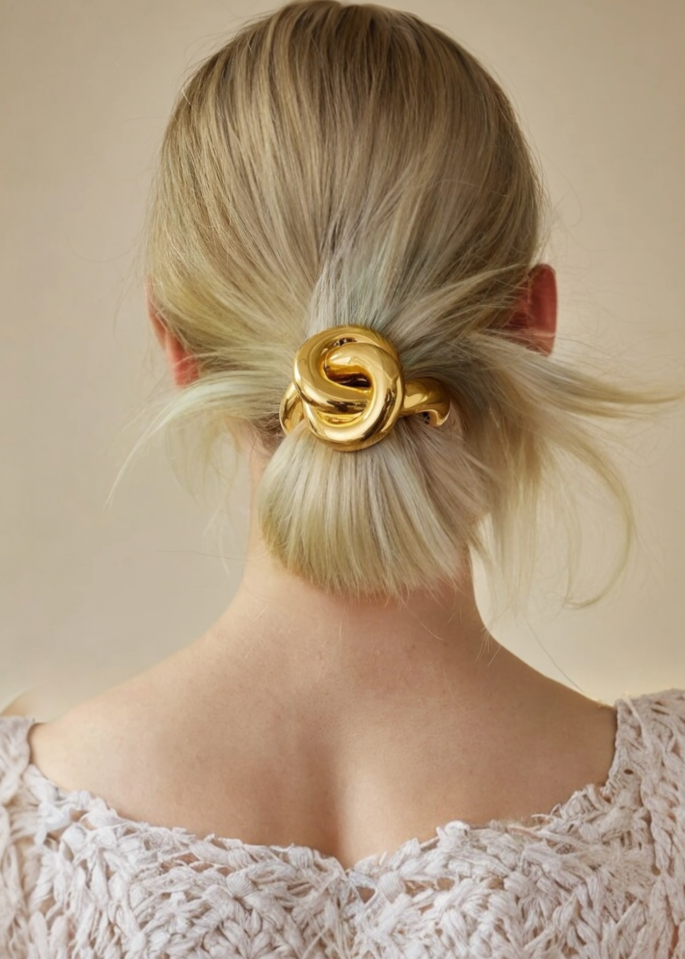 Knotted Dome Barrette
