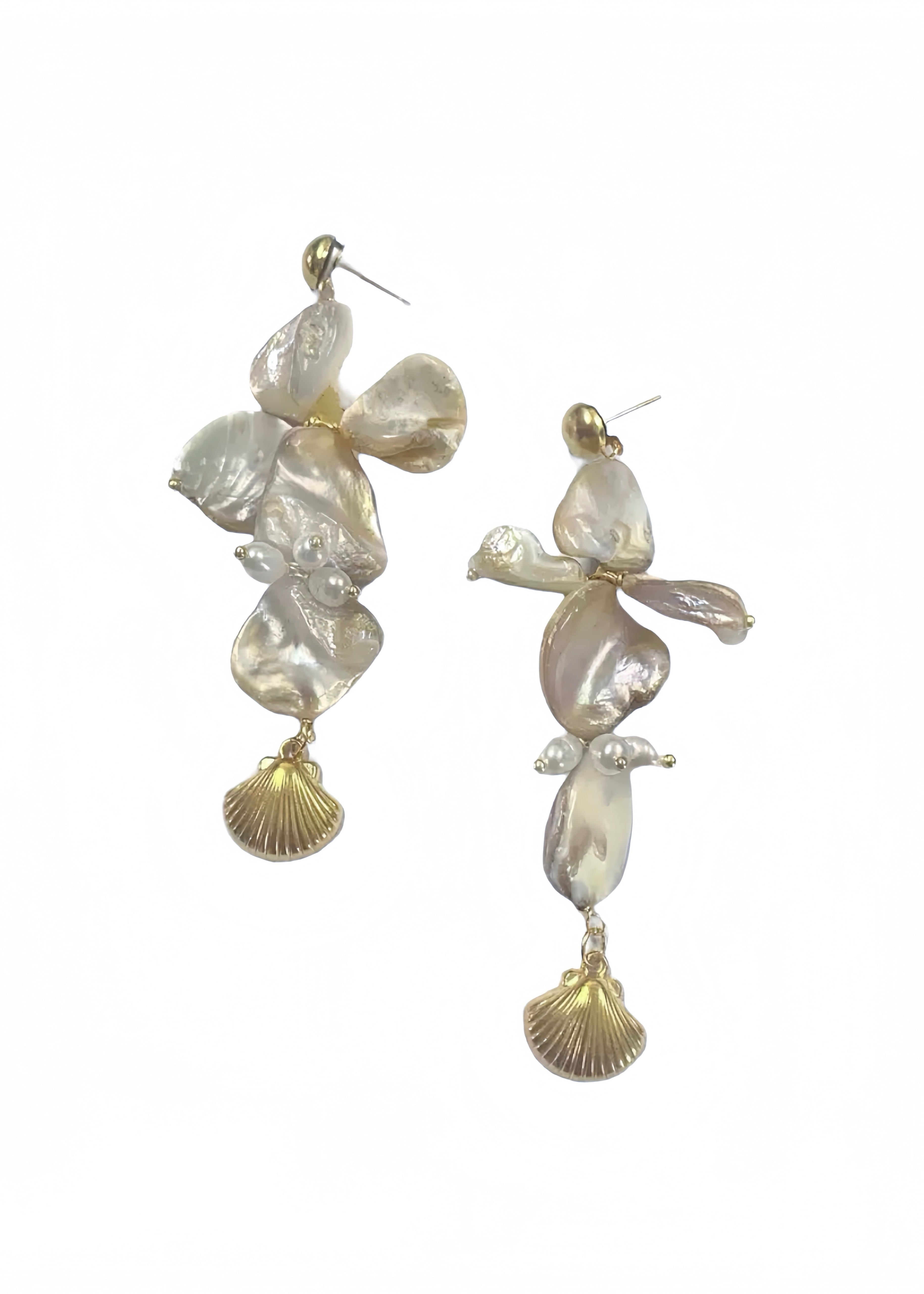 Shell Reverie Drop Earrings