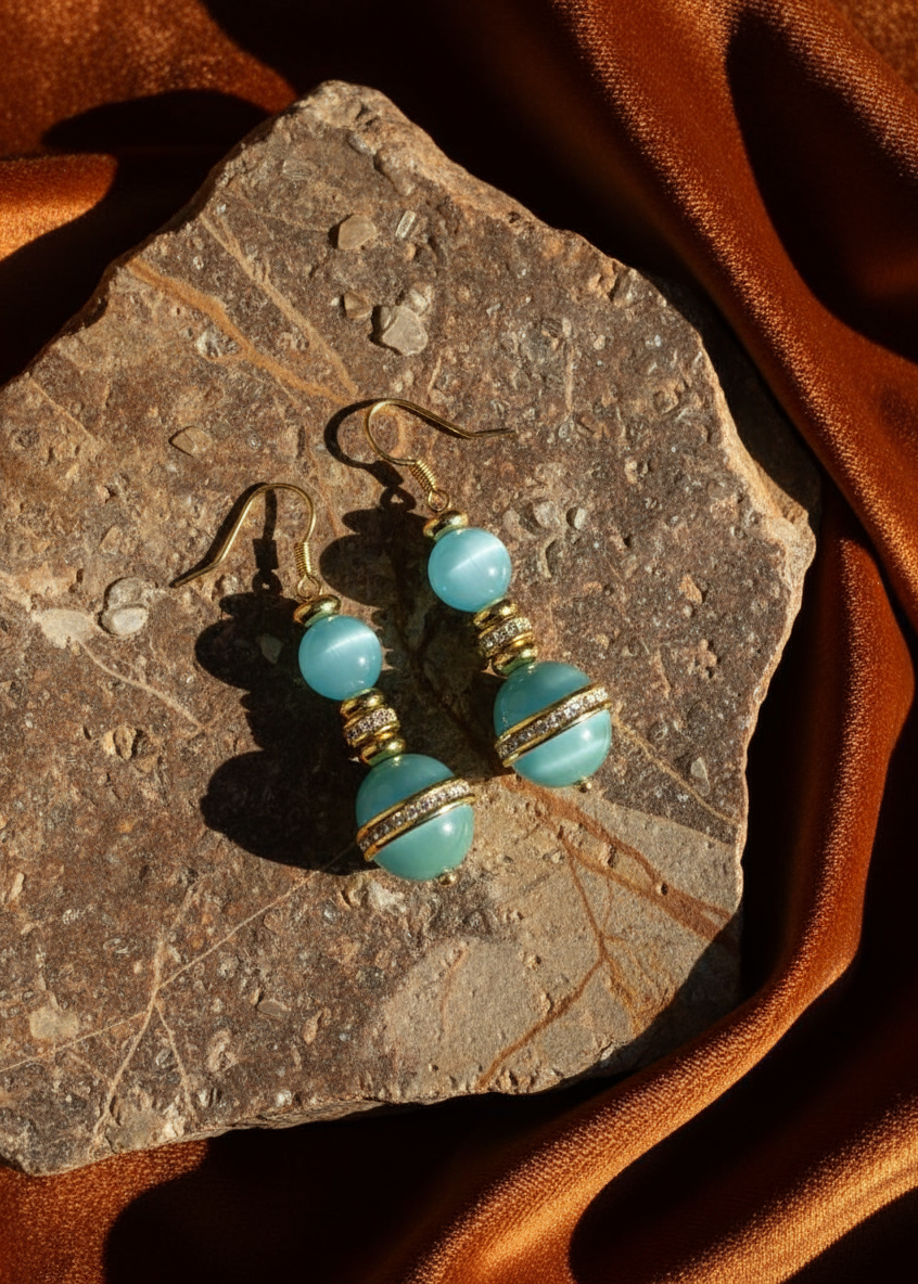 Celeste Cat-Eye Earrings