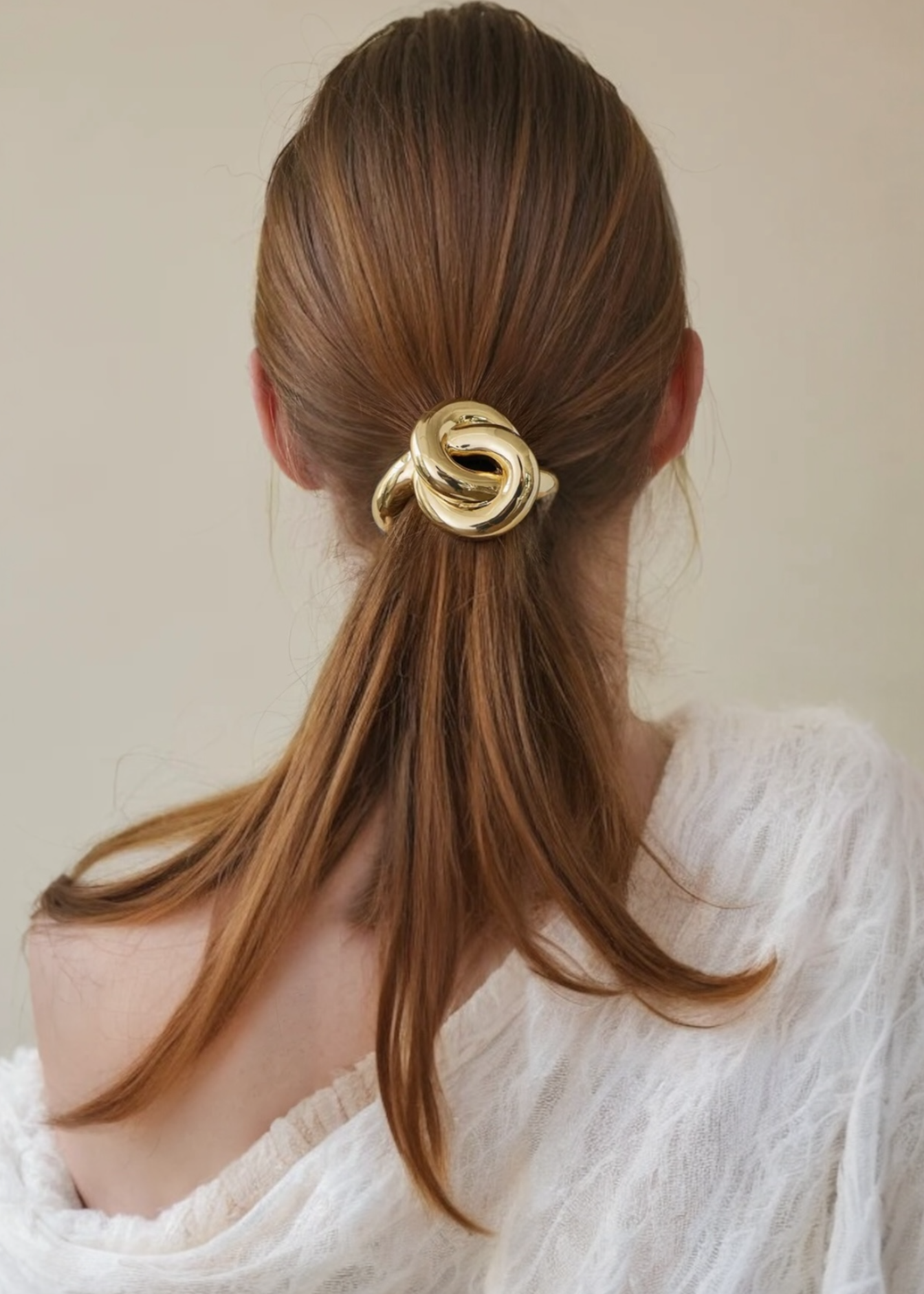 Knotted Dome Barrette