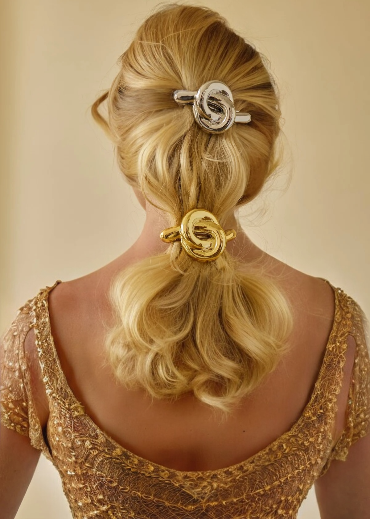 Knotted Dome Barrette