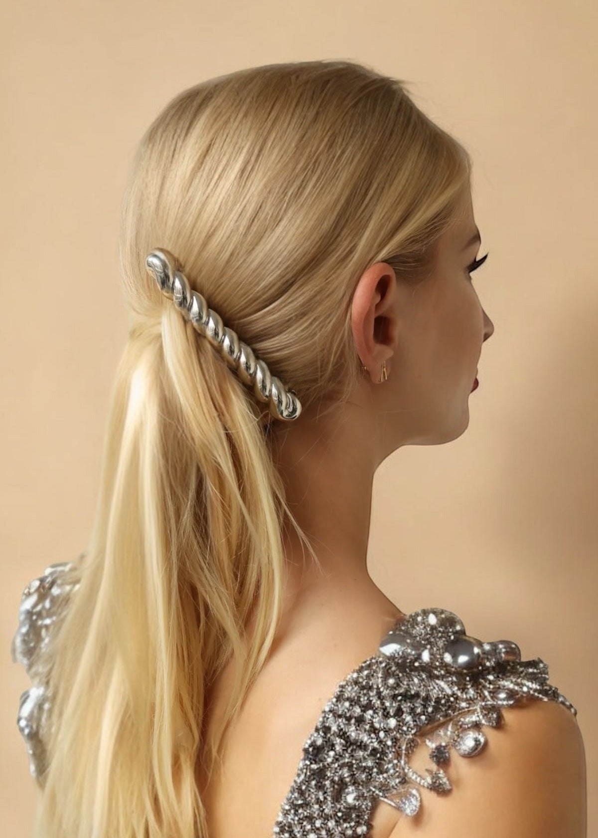 Ripple Curve Barrette