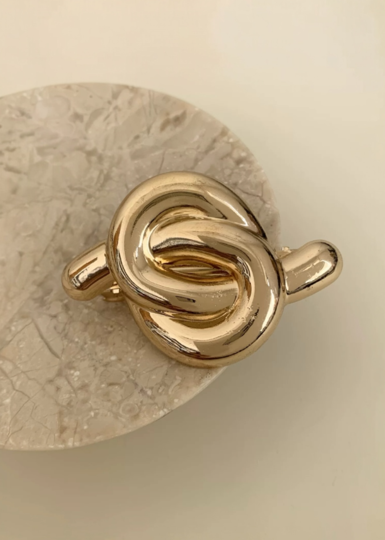 Knotted Dome Barrette