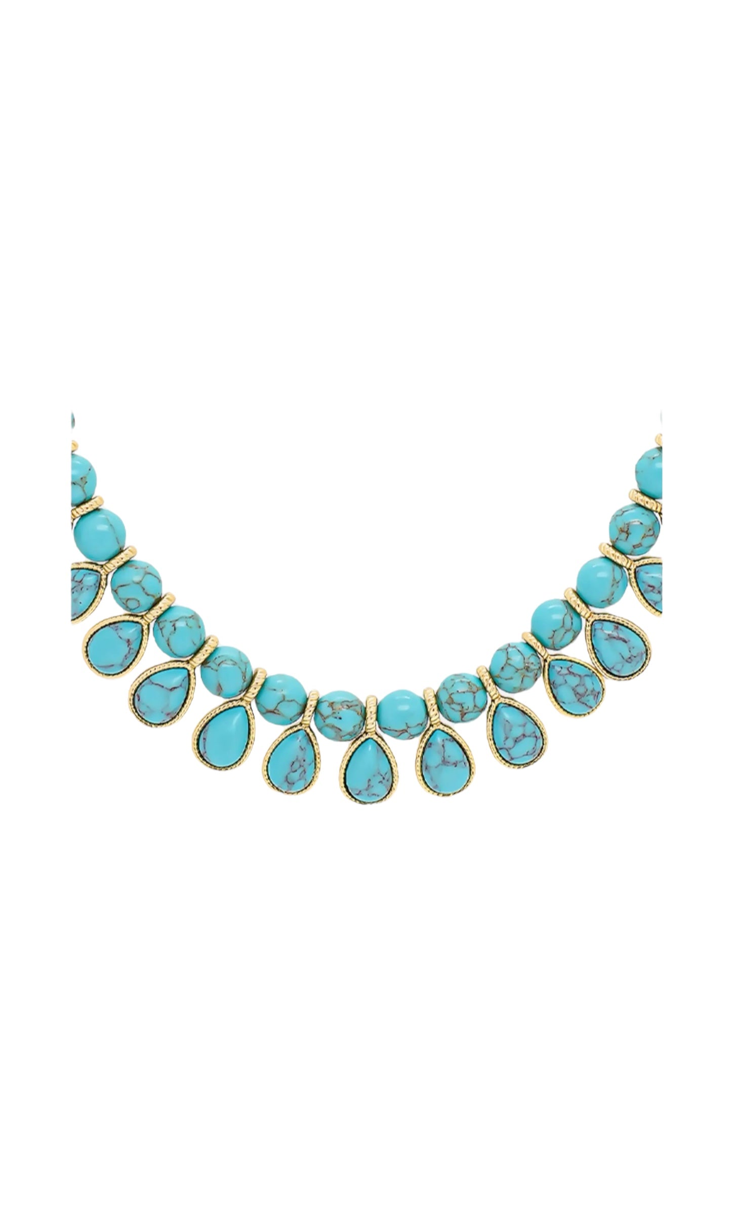 Turquoise Bloom Collar