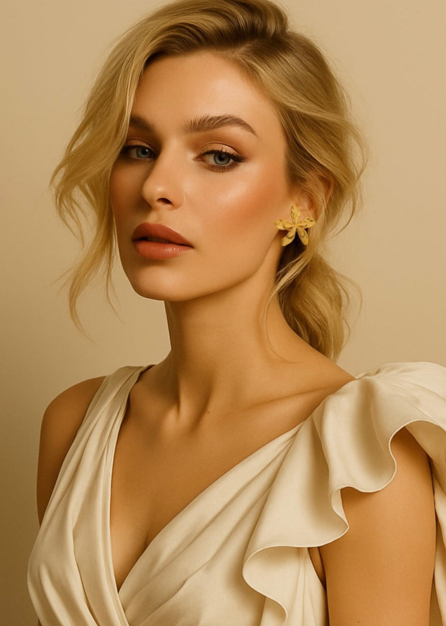 Blossom Arc Studs