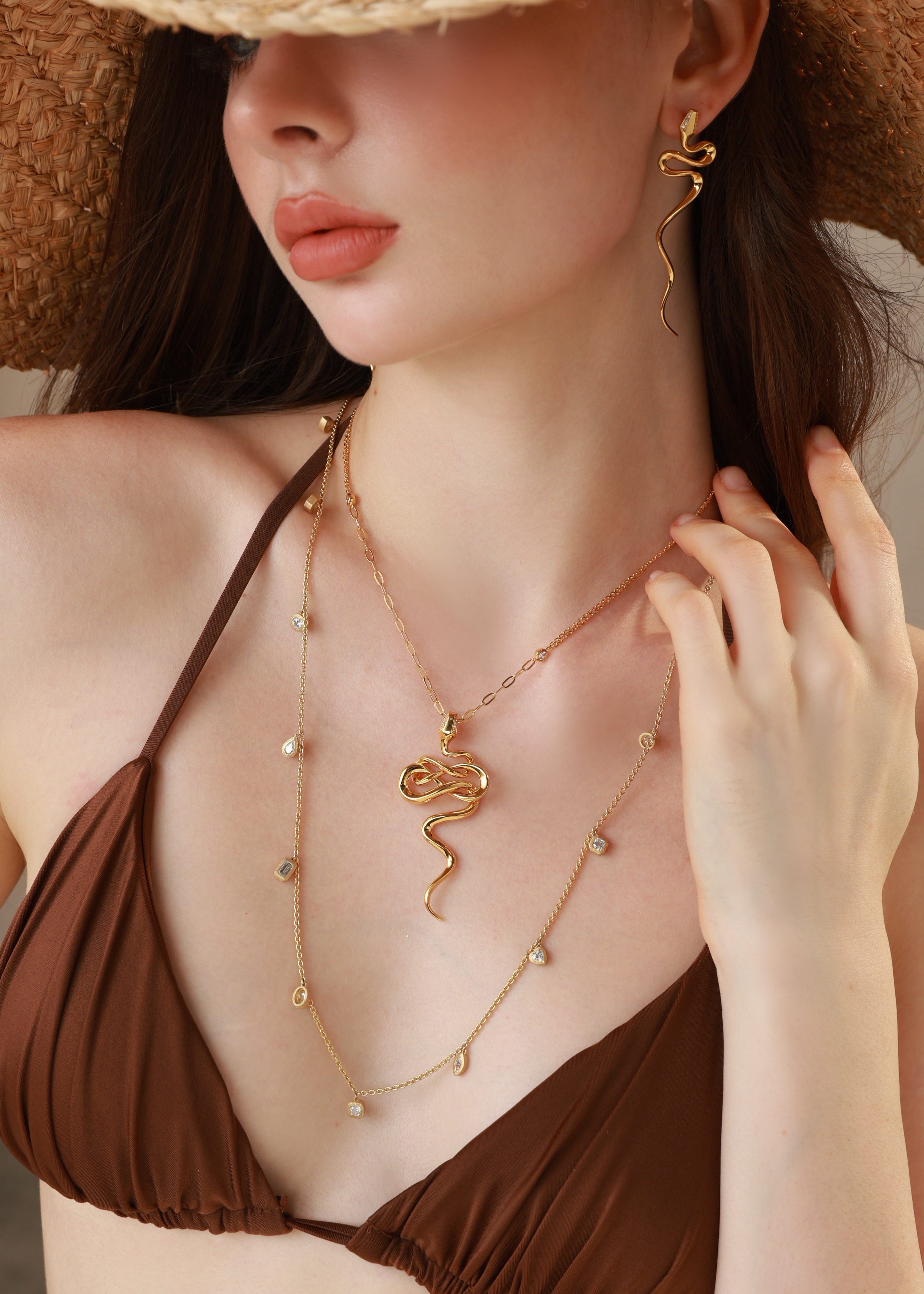 Le Serpent Earrings