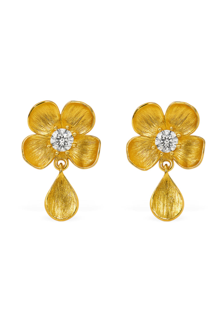 Golden Petal Drops