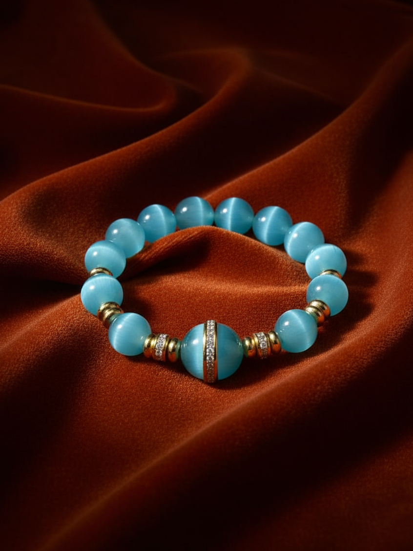 Celeste Cat-Eye Bracelet
