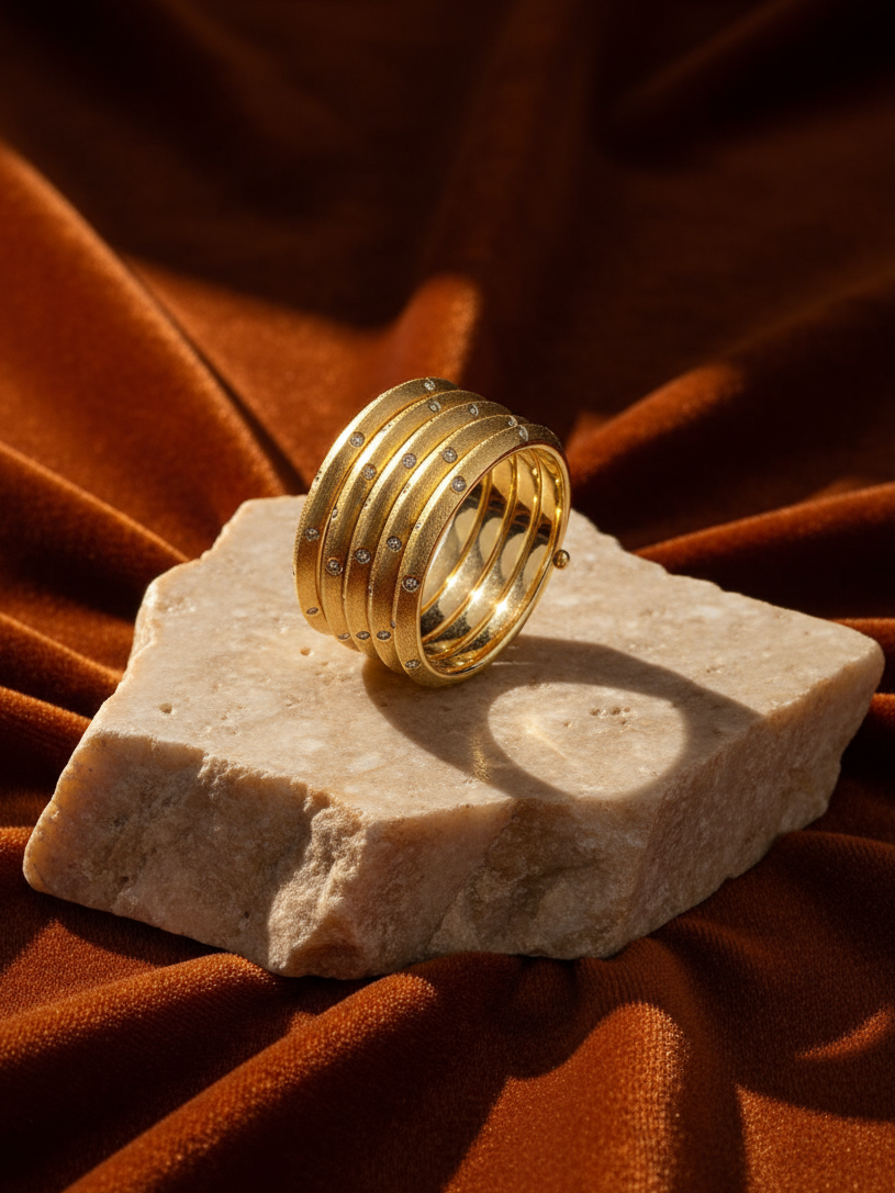 GOLDEN HOUR ORBIT RING
