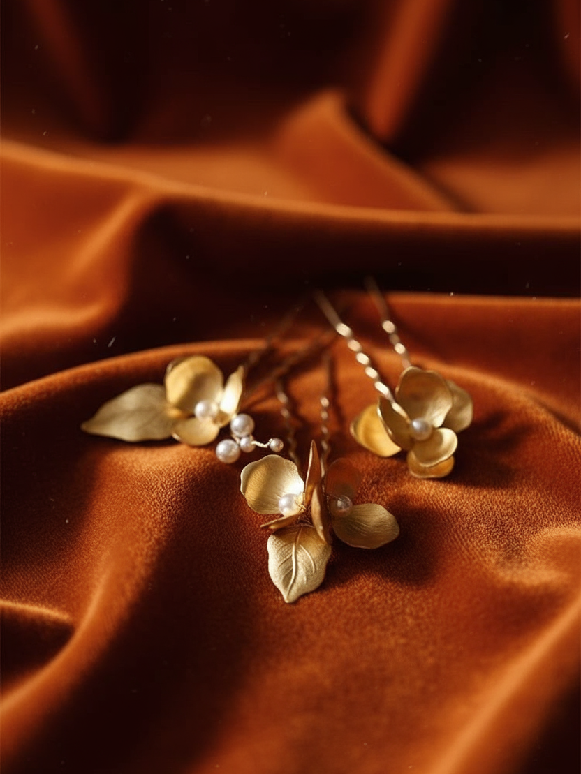 Golden Orchid Trio