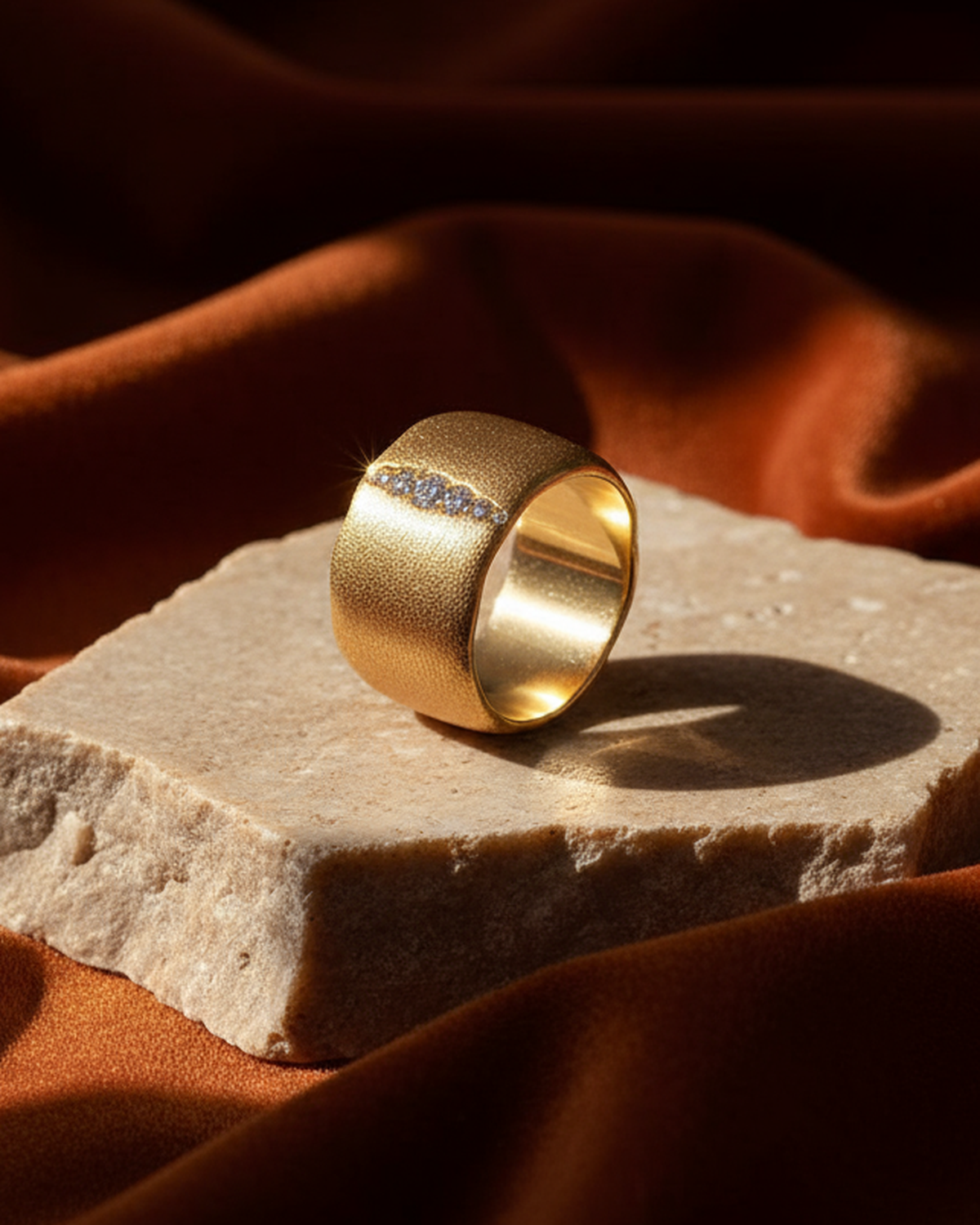 GOLDEN HOUR RAY RING