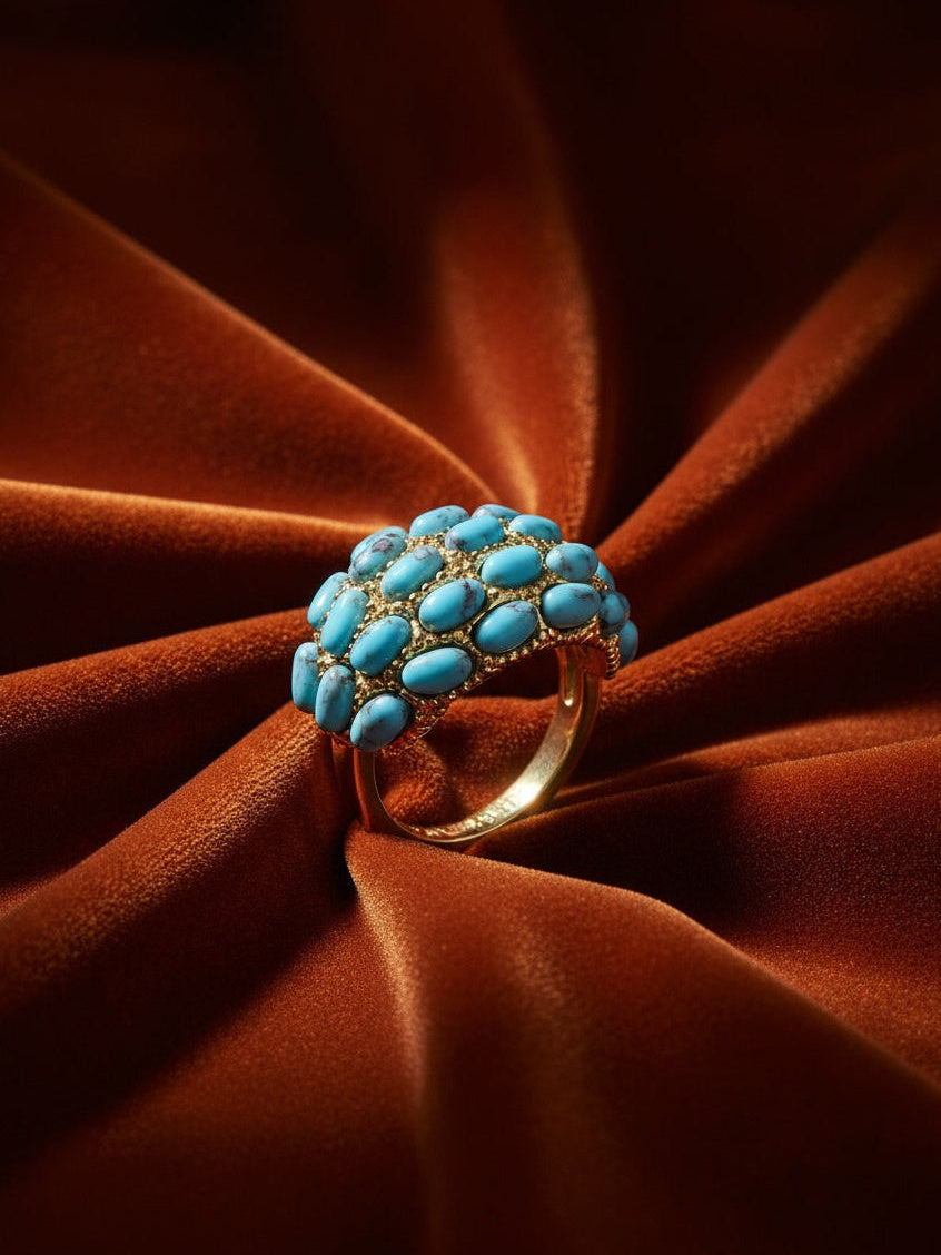 Turquoise Dome Ring