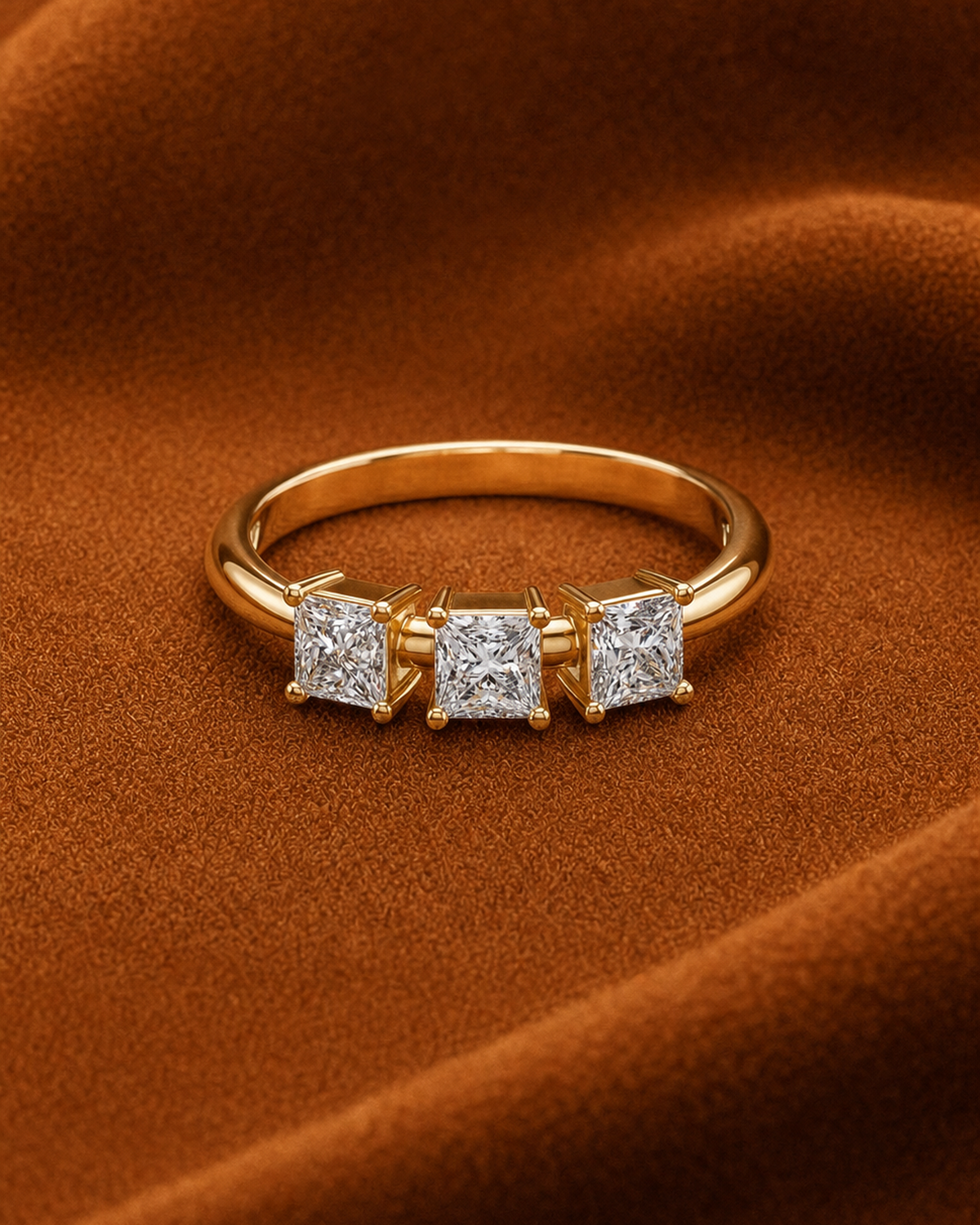 Princess Trilogy Ring by MONICONIC