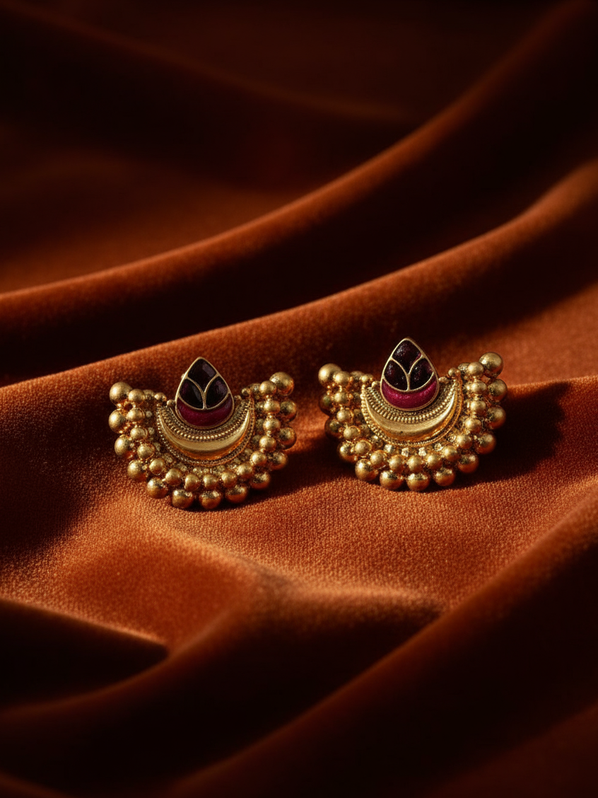 Divine Plume Studs