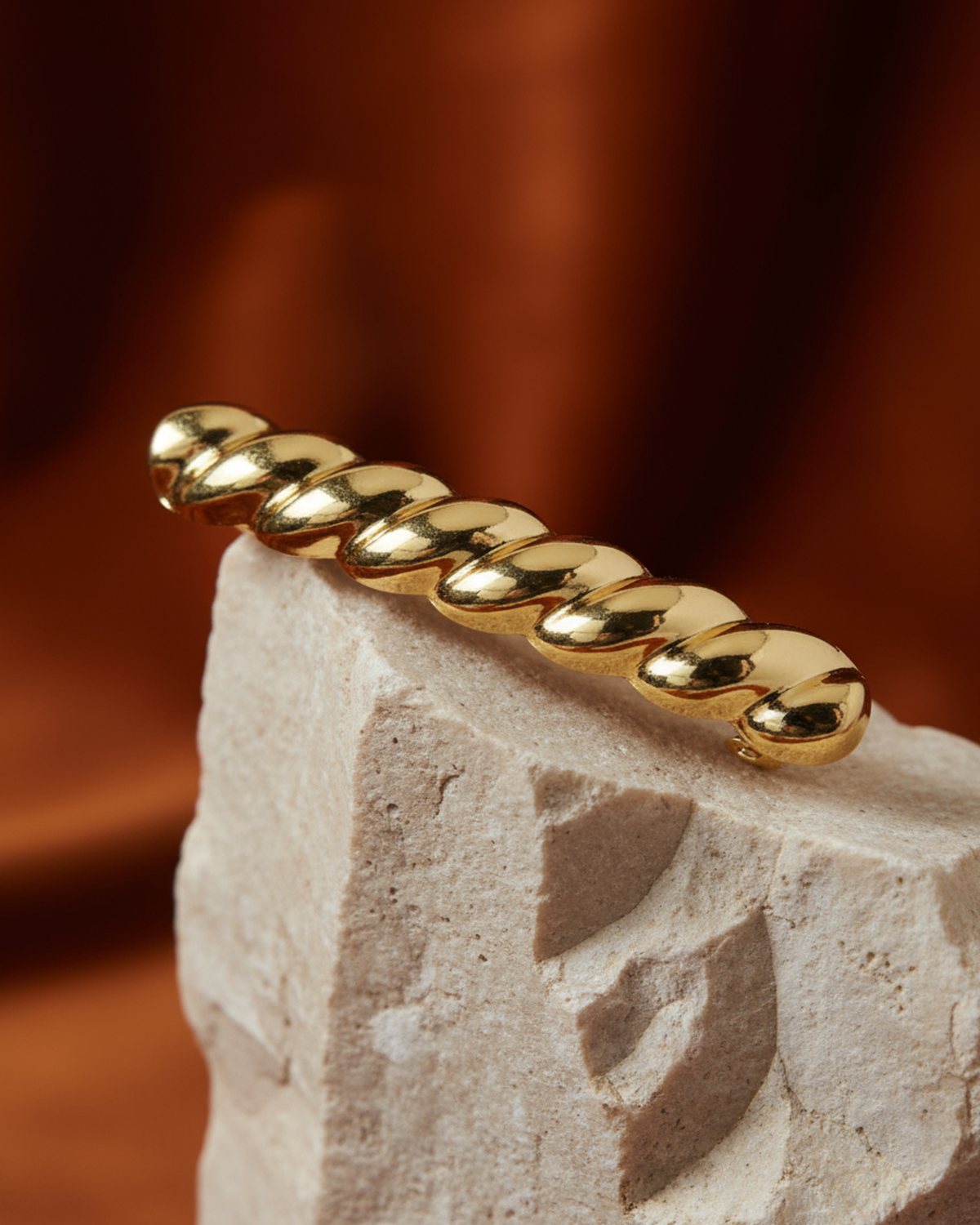 Ripple Curve Barrette