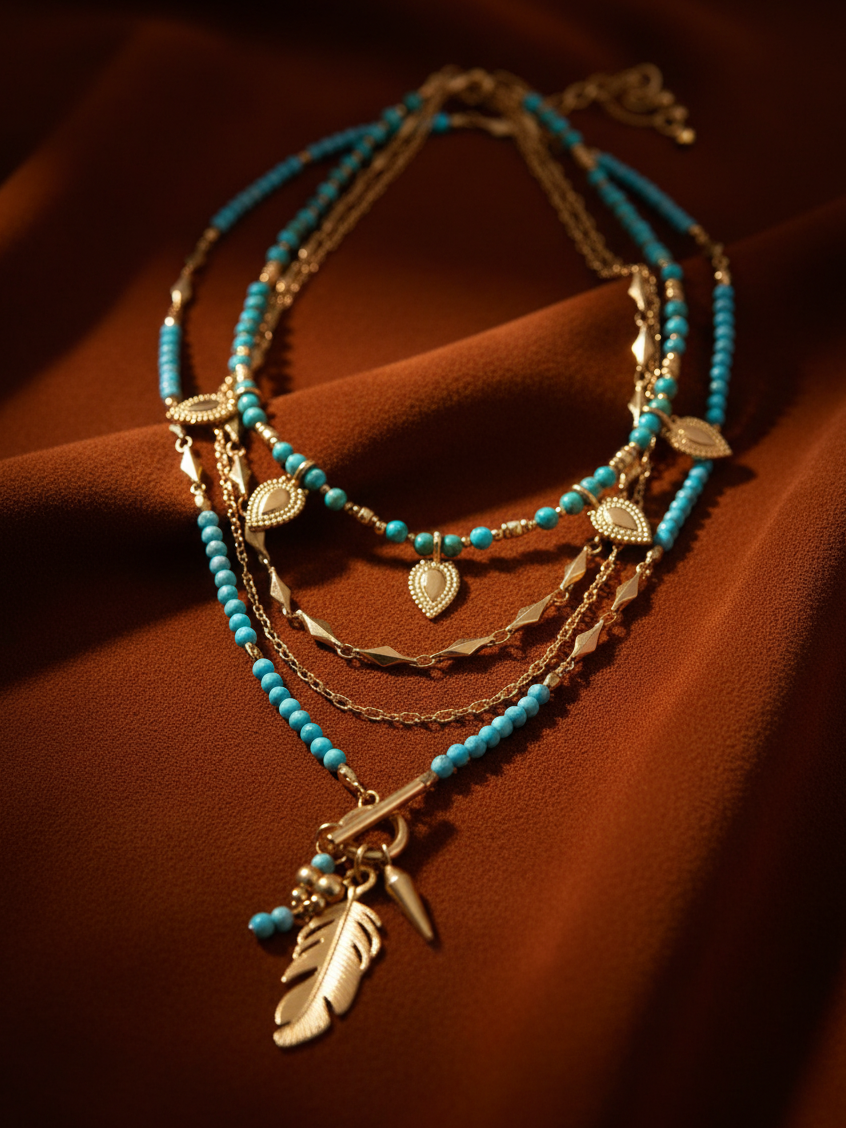 Turquoise Statement Layers