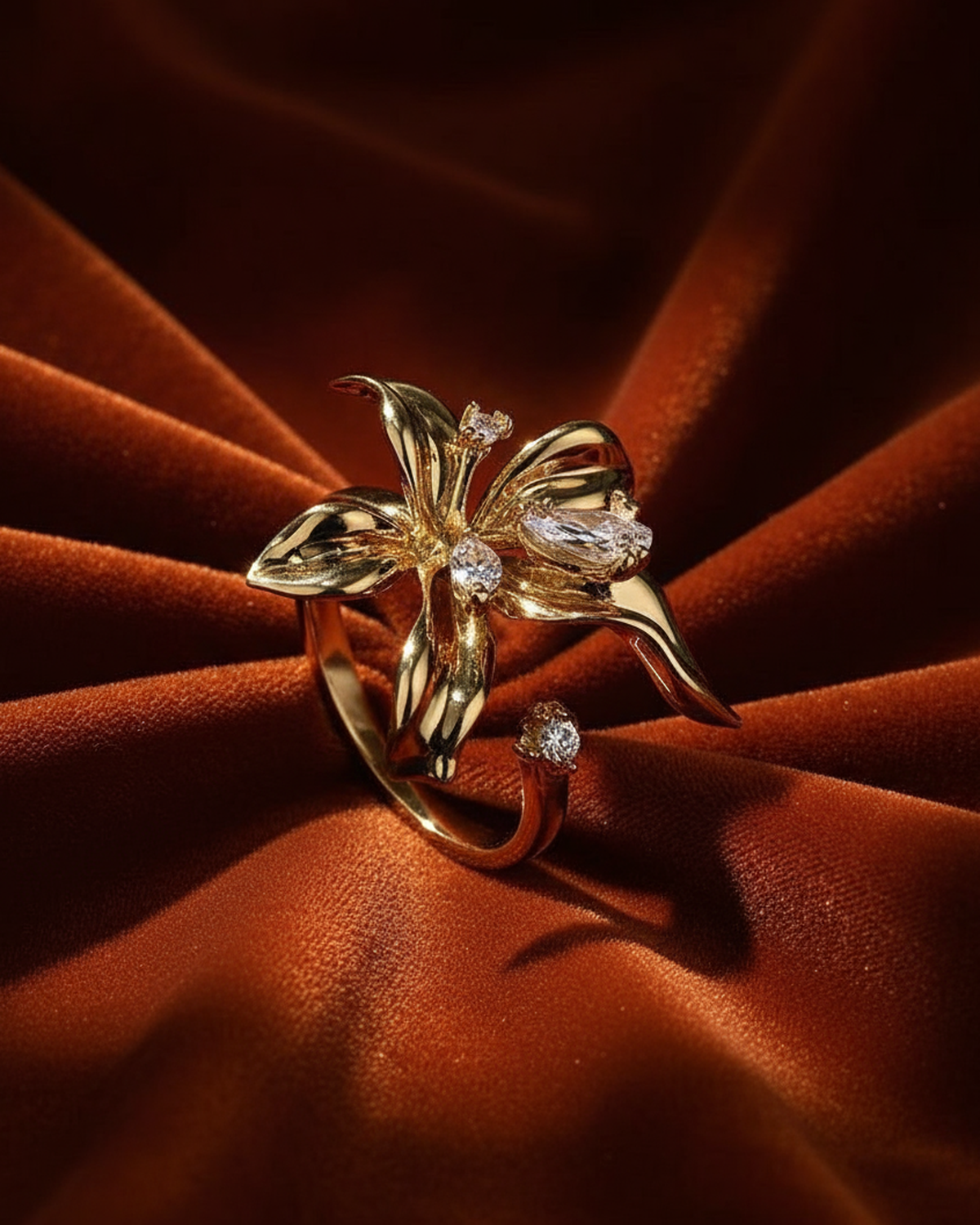 Orchid Bloom Ring