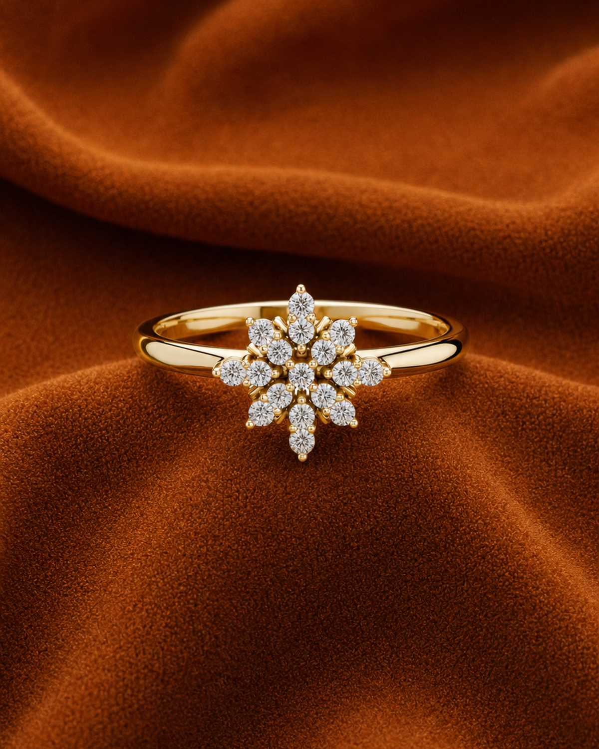 Starburst Cluster Ring by MONICONIC