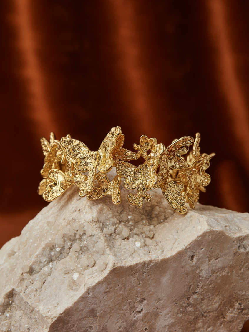 Butterfly Dusk Vine Cuff
