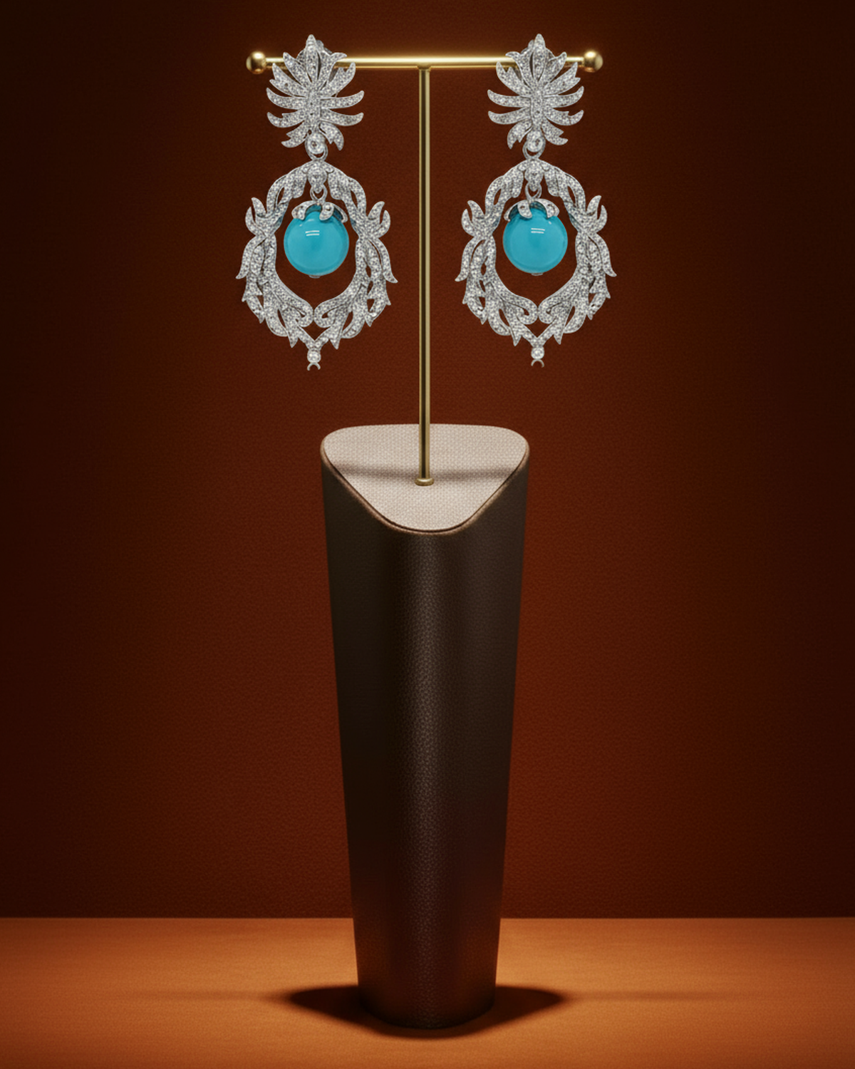 Turquoise Halo Drops