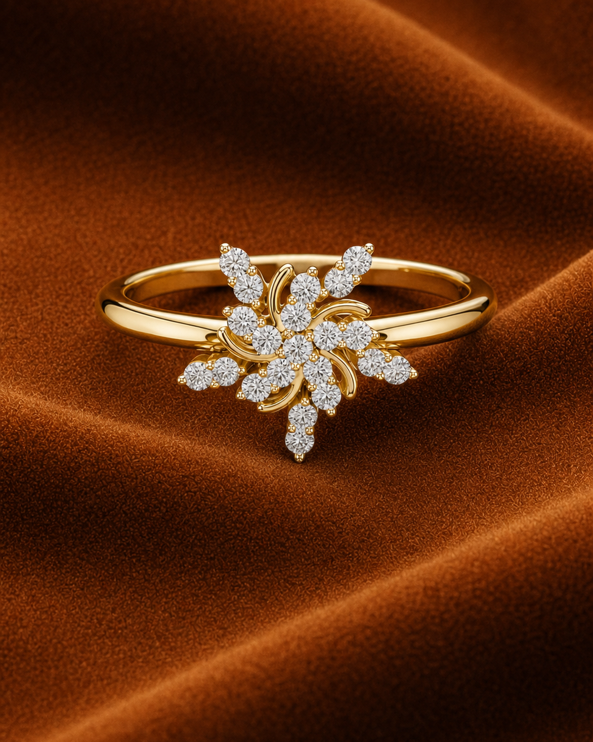 Starburst Cluster Ring by MONICONIC