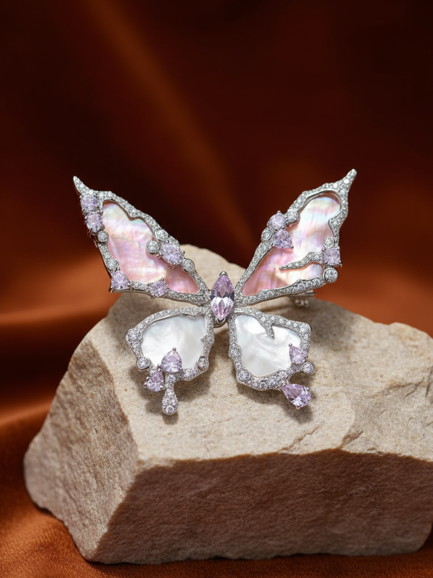 Butterfly Bloom Brooch