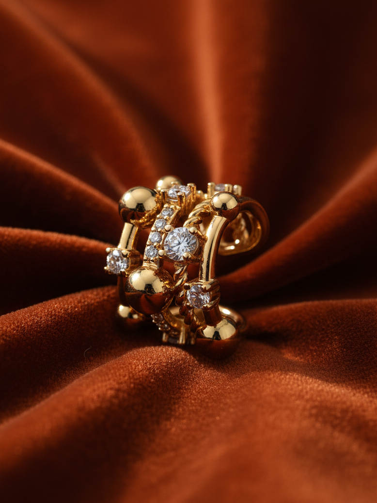 Aurette Sphere Ear Cuff