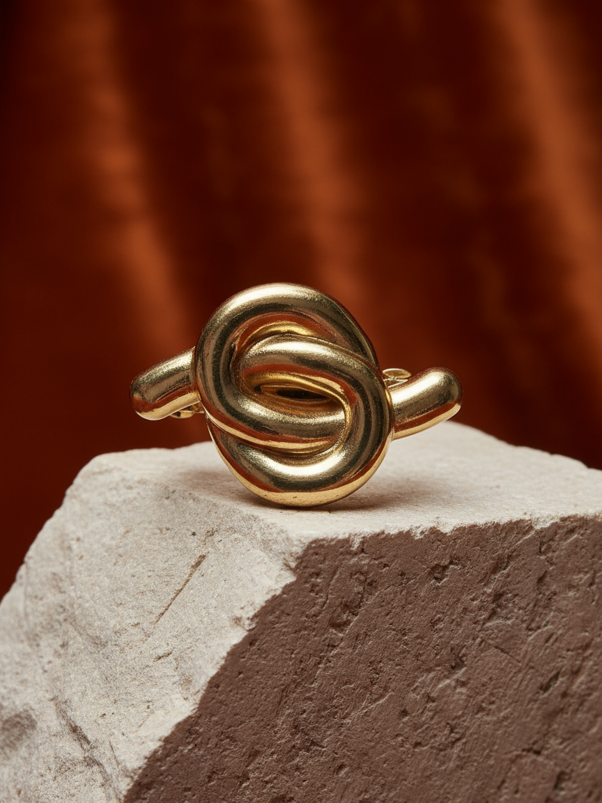 Knotted Dome Barrette