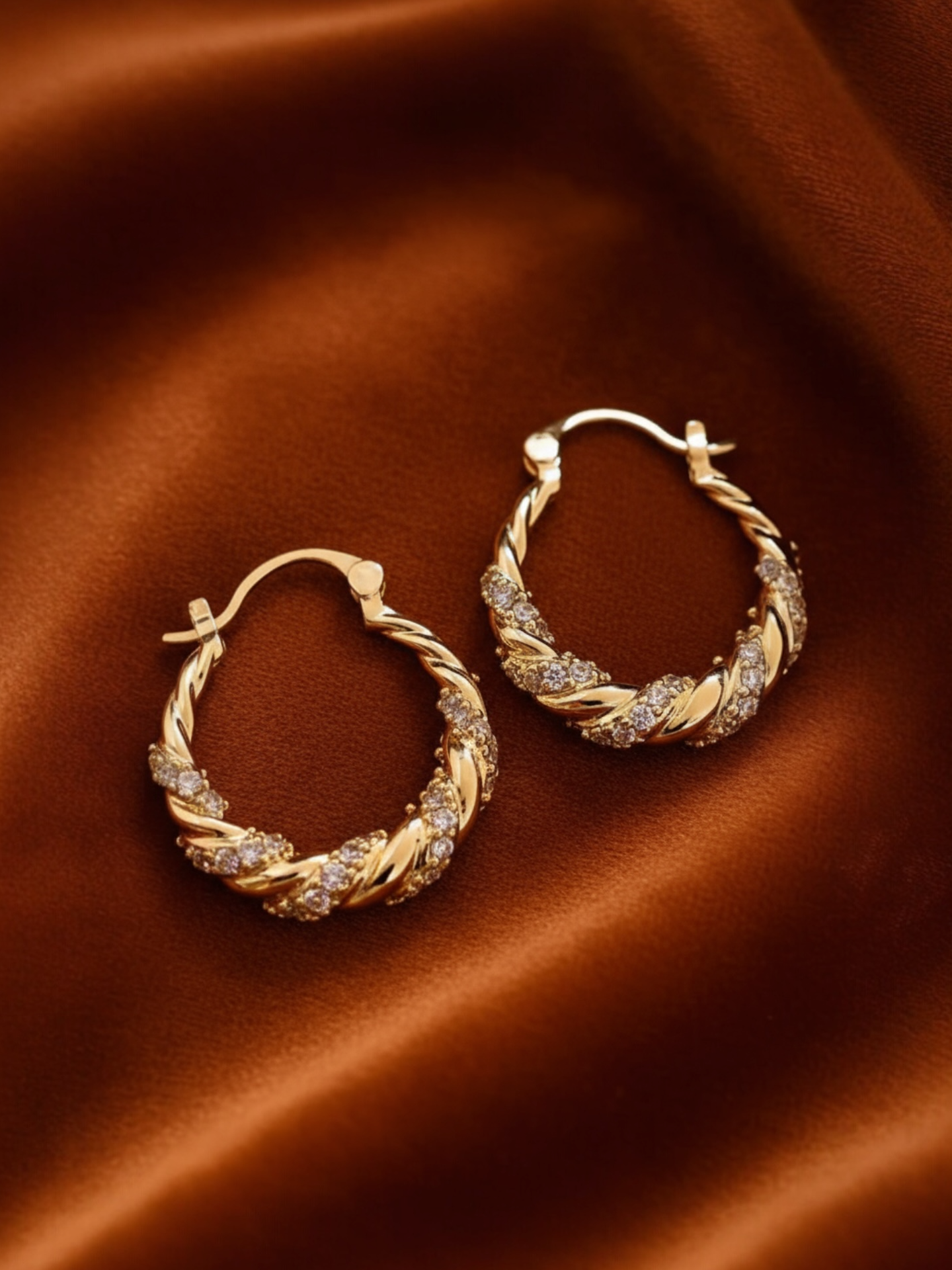 Twist Mirage Hoops