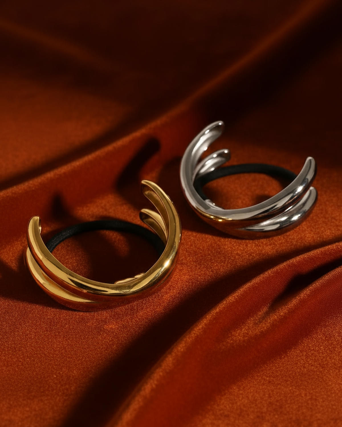 Wave Twist Pony Cuff