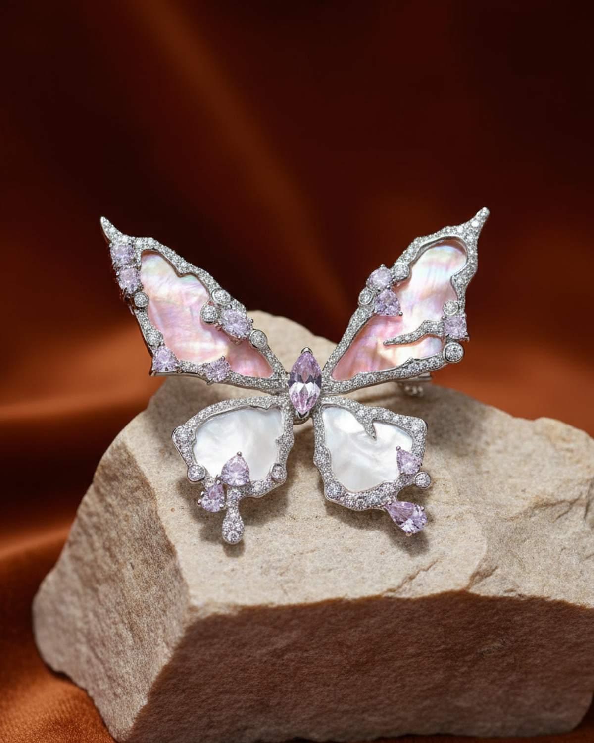 Butterfly Bloom Brooch
