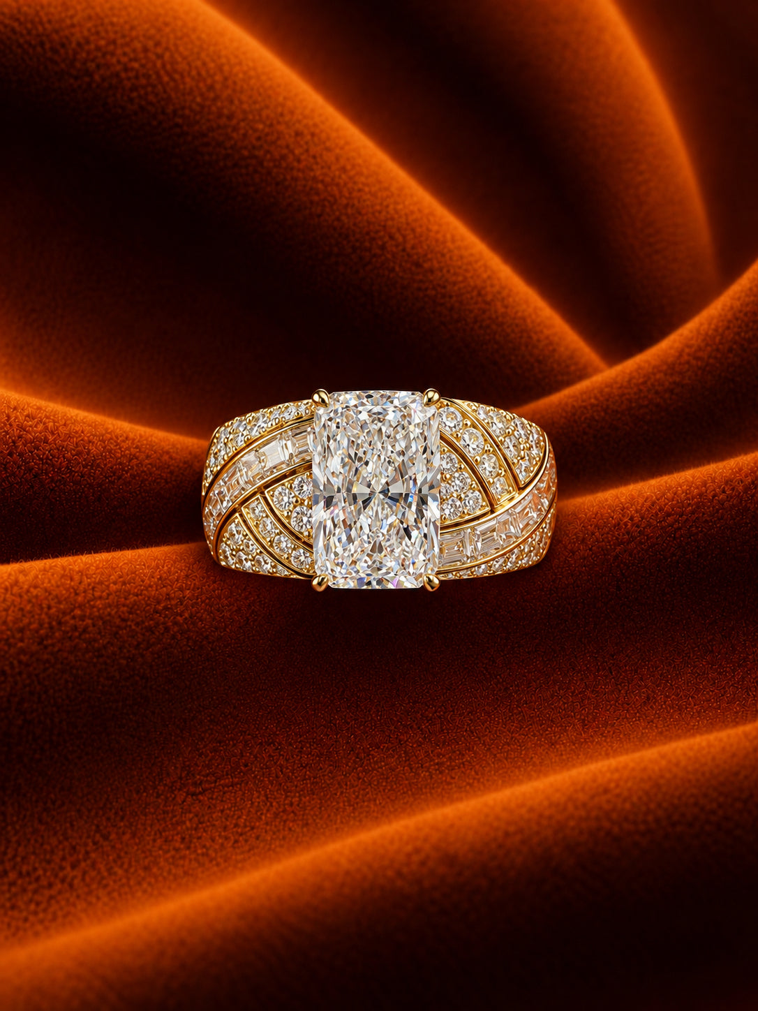 Radiant Mosaic Ring by MONICONIC