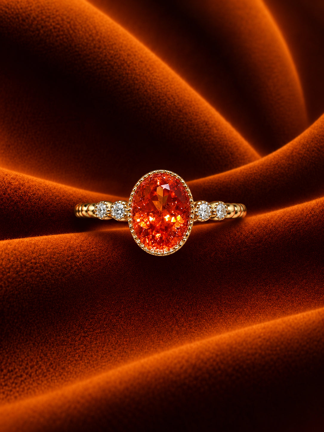 Aurelia Oval Ring by MONICONIC