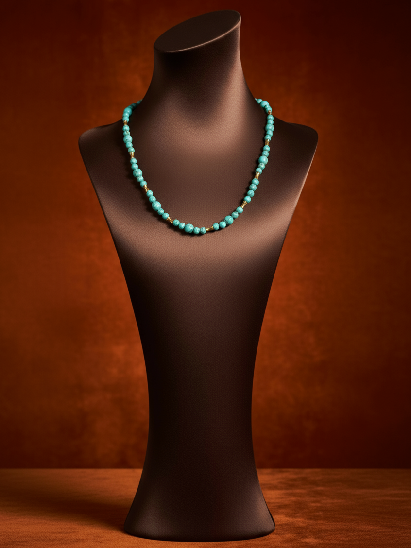 Turquoise Strand Necklace