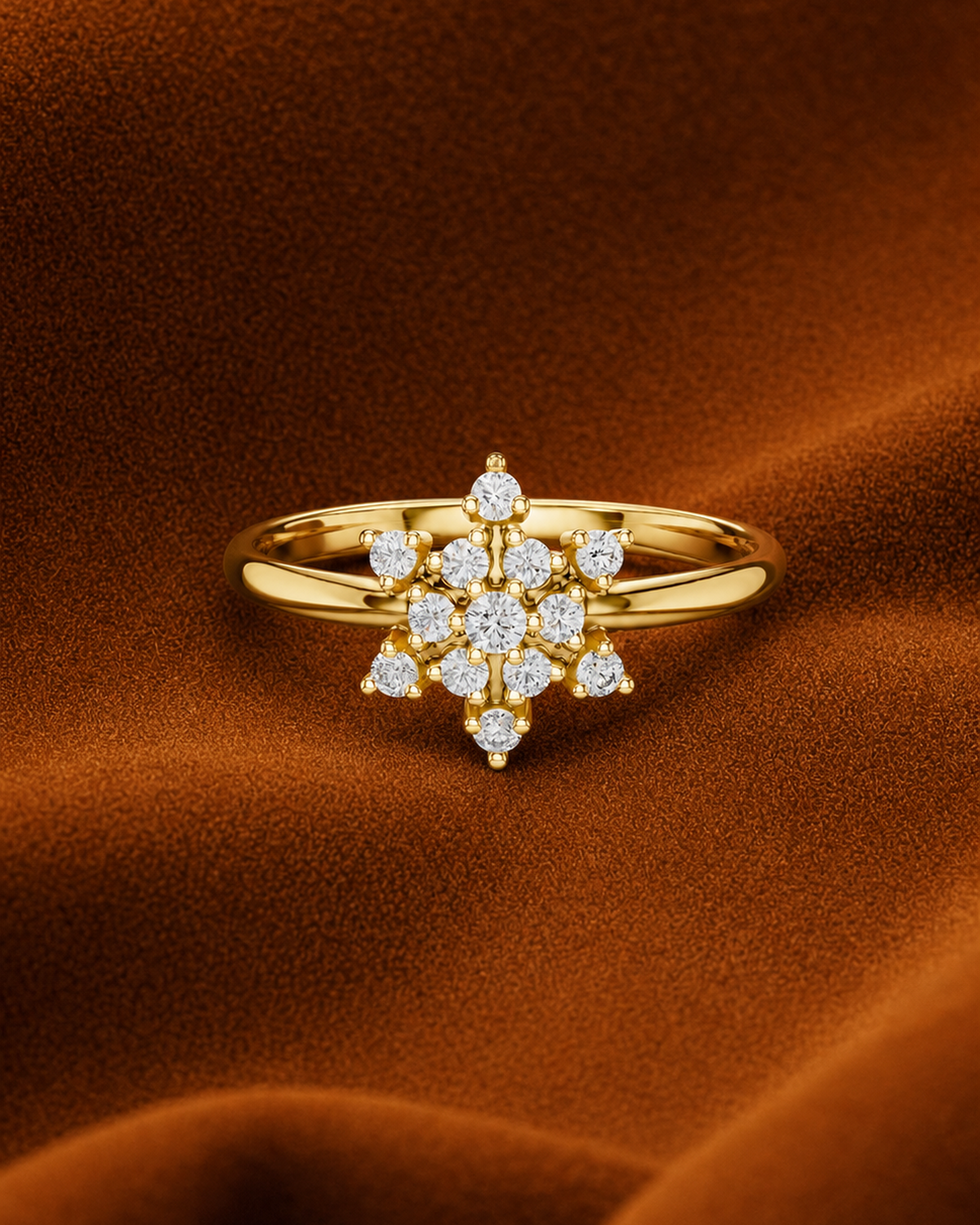 Starburst Cluster Ring by MONICONIC