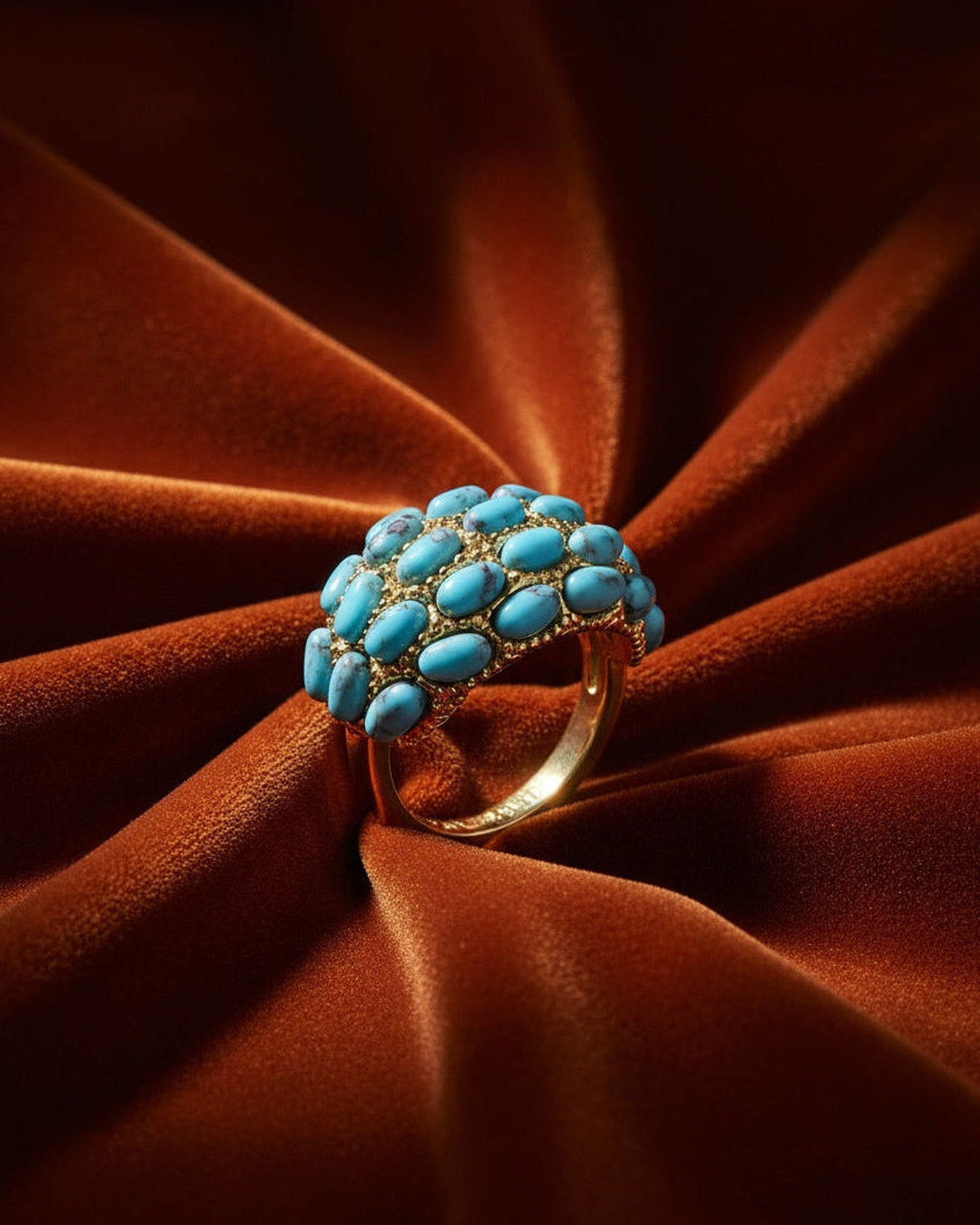 Turquoise Dome Ring