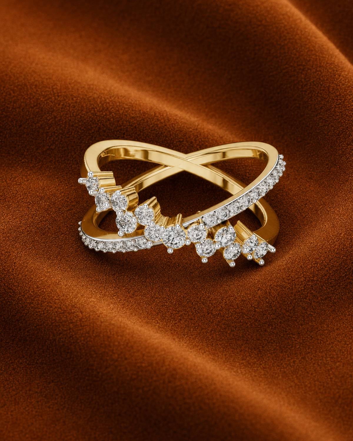 Graduated Crossover Ring by MONICONIC